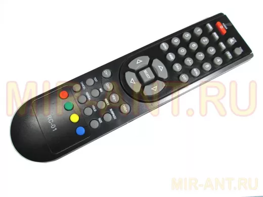 Телевиз. пульт  SHIVAKI  RC-01 RC-A3-01  ts-lcd-1532 ic ts-lcd-1962-2670-3270 RC-A3-01