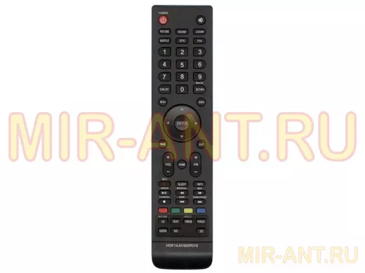 Телевиз. пульт  SUPRA HOF14J016GPD10, HOF14H536GPD5 ic Aiwa,  Goldstar,