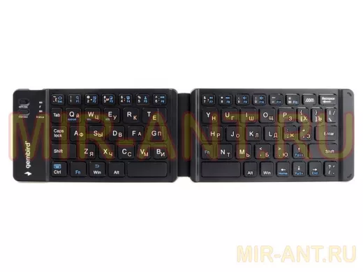 Беспроводная клавиатура Gembird KBW-6, 67кн., Bluetooth, складная, ультра тонкая