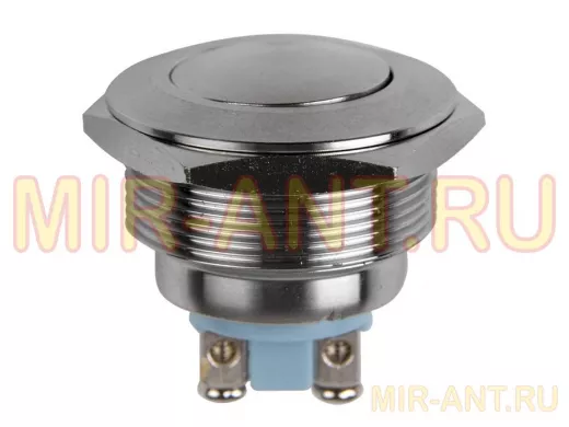 Кнопка  антивандальная диаметр 25мм Б/Фикс (ON)-OFF сфера  REXANT