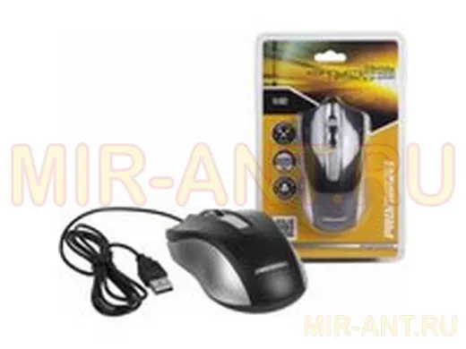 Мышь проводная PROCONNECT компьютерная проводная классическая