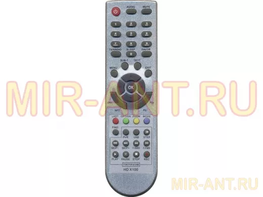 Пульт для спутниковых ресиверов GLOBO HD X100 ic Delly SAT
