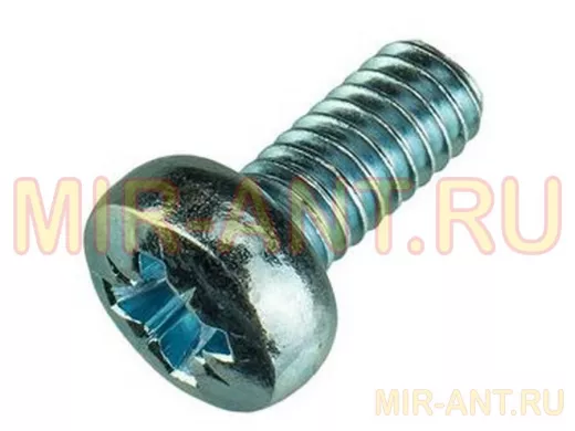 Винт оцинк. с полукруглой головой 5х10 DIN 7985  7000шт 