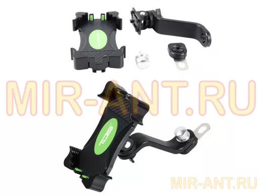 TDS TS-CAA59 Зеленый держатель для смартфонов (вело/мото крепление)