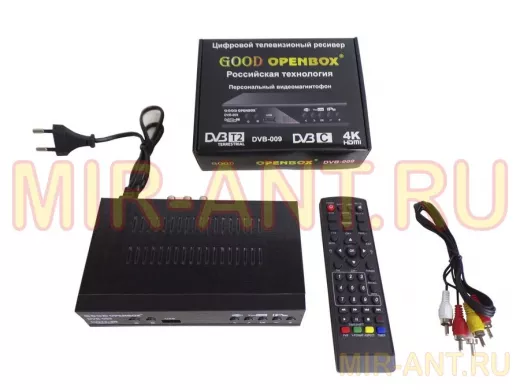 DVB-211413 OPENBOX GOLD DVB-009 металлический корпус, дисплей, приставка для цифрового телевидения