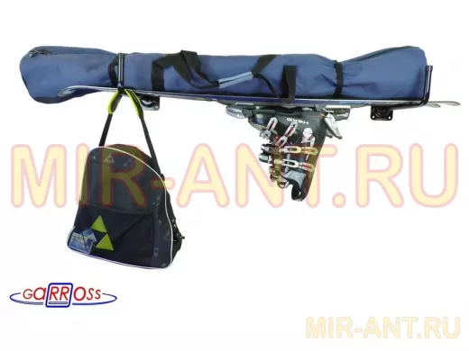 Кронштейны для лыж и сноубордов к стене 