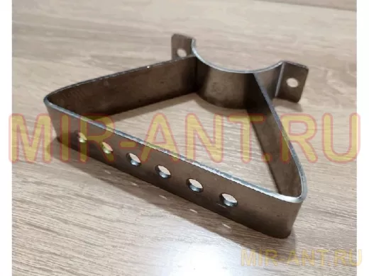 Кронштейн усиленный для прожектора на трубу диаметром 50мм 