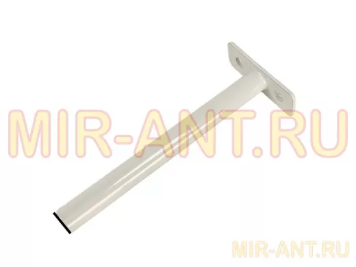 Прочная стальная ножка для стола, диаметр 12мм, высота 12 см, серая, 1шт 