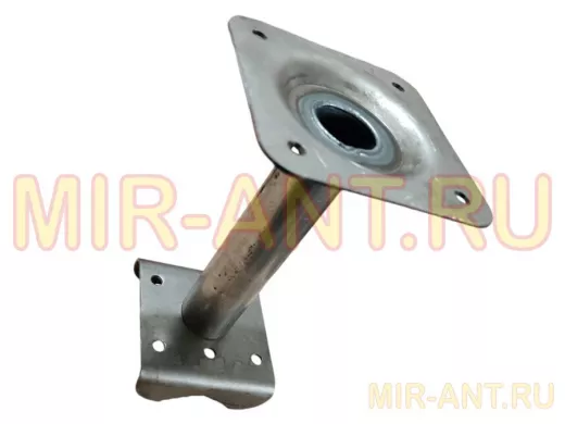 Кронштейн для видеокамеры на трубу 15...51мм вылет  15см под гермо-коробку 