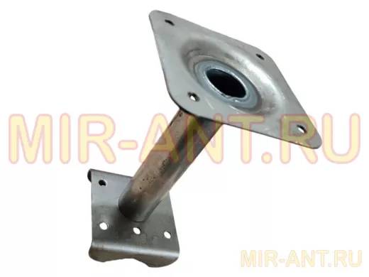 Кронштейн для видеокамеры на трубу 15...51мм вылет  75см под гермо-коробку 