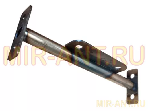 Кронштейн для скрытого крепления полок и панели, 12х165мм, черный, 1шт 