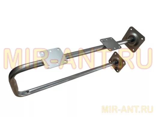 Кронштейн для плечиков с одеждой 60 х 20 см и крепления для полки 