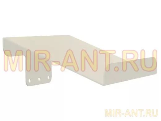 Козырёк для камер видеонаблюдения "IPAHD-91GR-216850" серый для кронштейнов IPAHD, сталь 2мм,19х20см