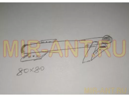 Кронштейн для прожектора вылет 0,5 метра 