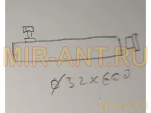 Секция антенная 60 см с заглушкой 