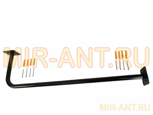 Поручень угловой для домов к стене или потолку, ширина 100см высота 30см 