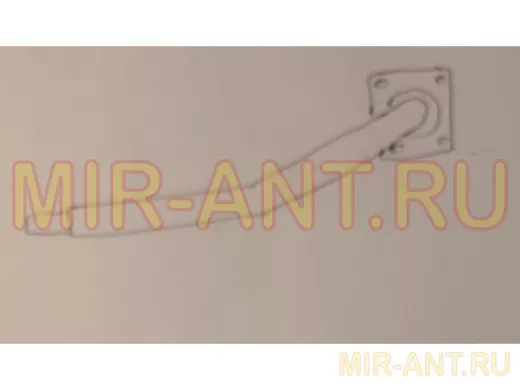 Поручень, конечный, угол 35гр, 80см, левый 