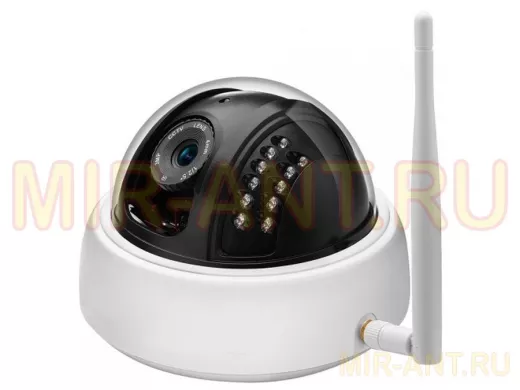 IP видеокамера купольная 2Mp с Wi-Fi  OT-VNI14 с ИК подсветкой, Android: CAM-HI, Computer: CMS