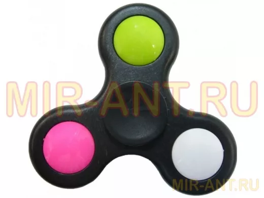 Спиннер-вертушка NO-2885 (разноцветные) LED