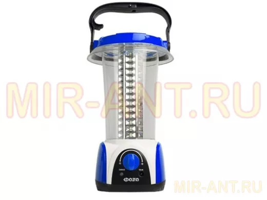 Фонарь кемпинговый  ФАZA Accu F5-L84-bu   84-LED, синий