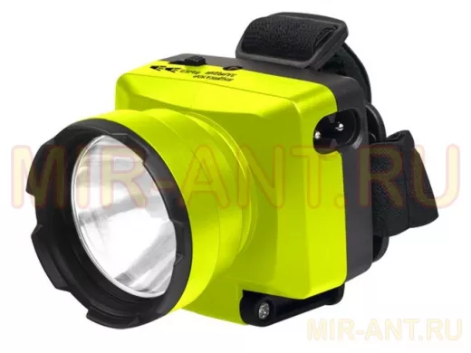 Фонарь налобный  ФАZA Accu FH7-L3W-gn   3W LED аккумуляторный, зеленый