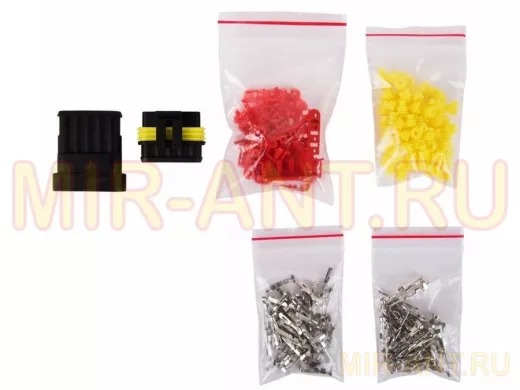 DJ7051-1.5-21/DJ7051-1.5-11 автомобильный соединитель 5-контактный (гнездо и штекер)