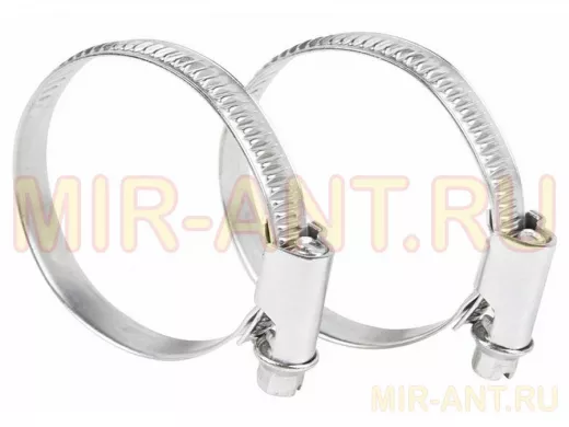 Хомут червячный цинк  32-50 мм "ABI-27459"