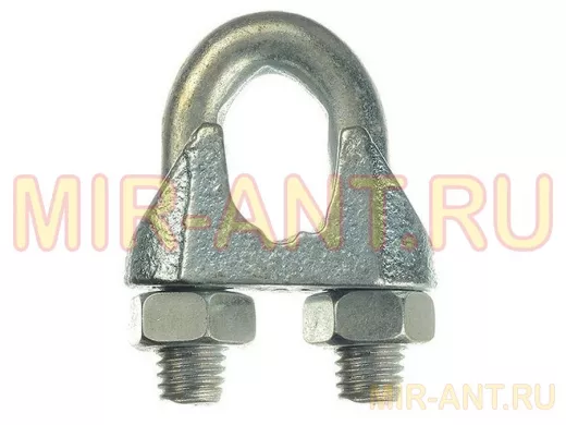 Зажим для троса d 3/4