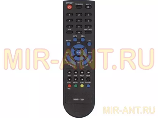 Пульт для спутниковых ресиверов Mystery MMP-73D ic Delly SAT.dvb-t2 для эфирных ресиверов
