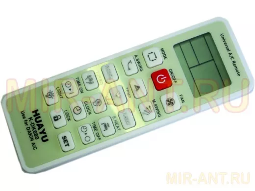 Пульт для кондиционера  Huayu K-DK680 для DAIKIN ДЛЯ КОНДИЦИОНЕРОВ