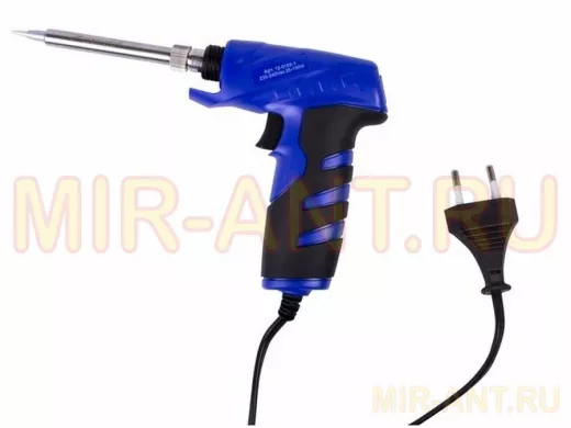 Паяльник 130-25Вт 220В "PLK-28526" импульсный с керамическим нагревателем