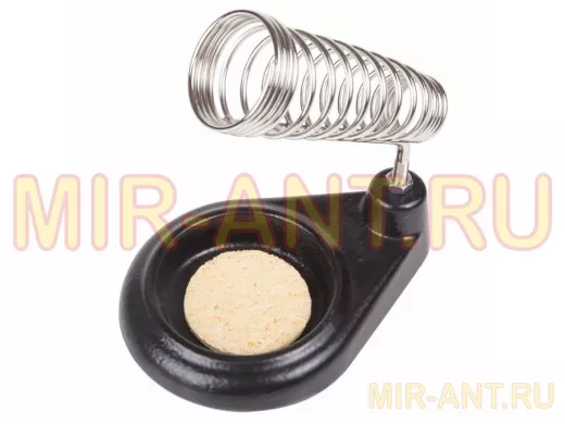 Подставка для паяльника "PLK-28563" чугунная круглая