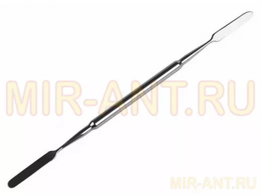 Спуджер металлический (Лопатка двухсторонняя) ЛП-04 180мм 