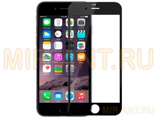 Стекло защитное iPhone  6P/6SP 2.5D BLACK