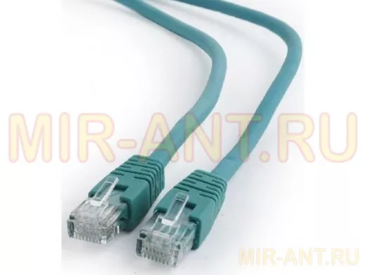 Патч-корд Cablexpert PP6U-0.5M/G кат.6, 0.5м, UTP литой, многожильный (зелёный) PP6U-0.5M/G