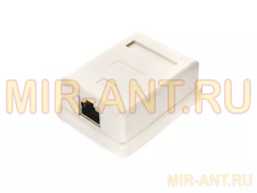 Розетка NAS212 RJ-45 кат.STP 5e внешняя экранированная 1 порт, 110&Krone NAS212