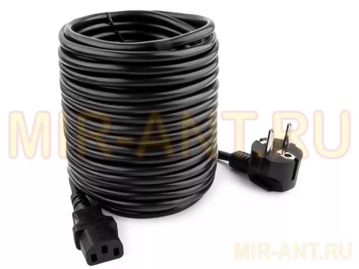 Кабель питания10м Cablexpert PC-186-VDE-10M 