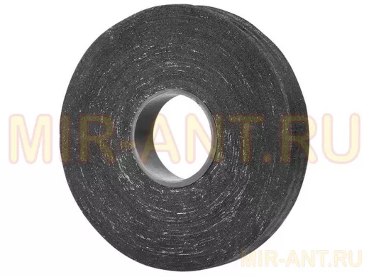 Изолента х/б 15мм х 20метров чёрная  DIY 200г 0,35мм