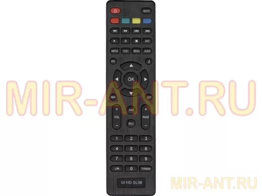 Пульт для спутниковых ресиверов Galaxy Innovations (Gi) HD SLIM T2 ic DVB-T2
