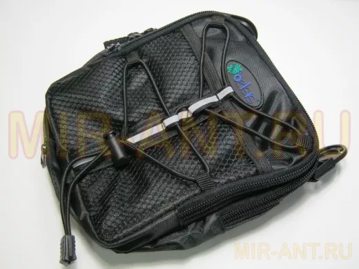 BB1508/1  Сумка для СD - плеера и 8 дисков , черного  цвета с сеткой