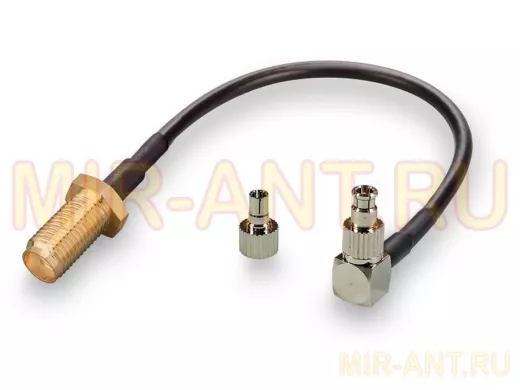 Универсальный пигтейл (кабельная сборка) CRC9, TS9-SMA (female)