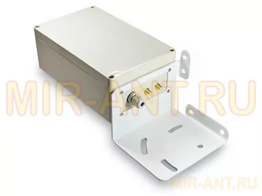 Кронштейн KGG-SMAx2 с гермобоксом для параболической 3G/WiFi/4G MIMO антенны