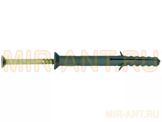 Дюбель с шурупом 6х40 Потайной борт 