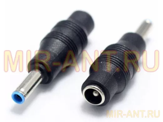 Переходник питания с гнезда 5,5х2,1 на штекер 4,5x3,0 с пином