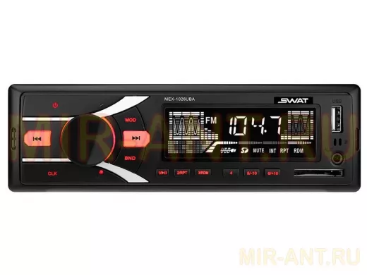 Автомагнитола SWAT MEX-1026UBA