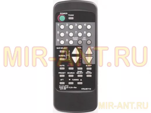 Телевиз. пульт  Orion 076L067110  TV