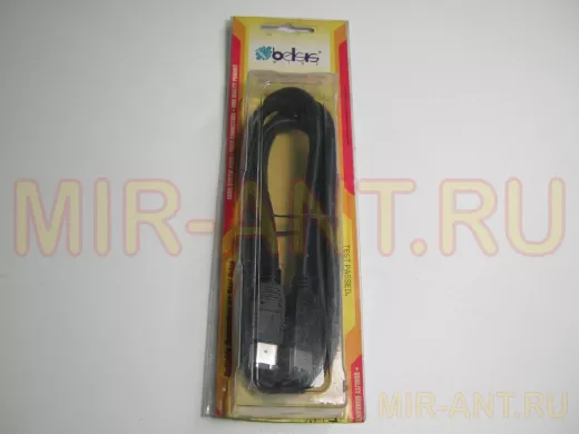 BW1245 Мультимедийный кабель "Fire Wire" IEEE 1394 6P вилка-6P вилка, 1,2м.