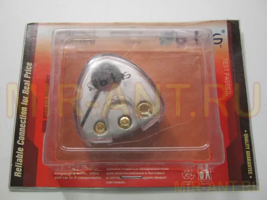 BW4187 Клемма аккумуляторная " - "  выходы: 1*4GA и 2* 8GA, никель (шт.)