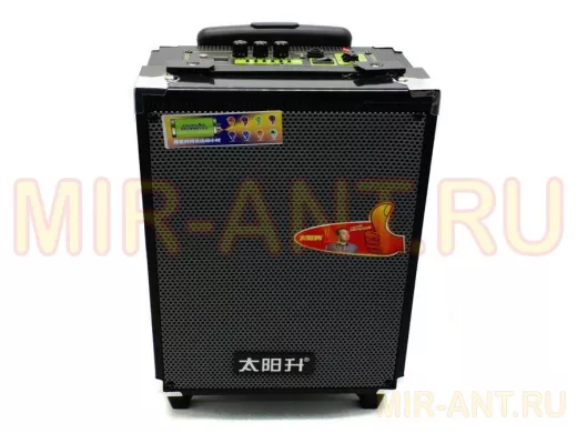 Колонка Bluetooth  Y8-2T Колонка активная, аккумуляторная (1 микрофон, БЕЗ пульта, 5,7кг.)