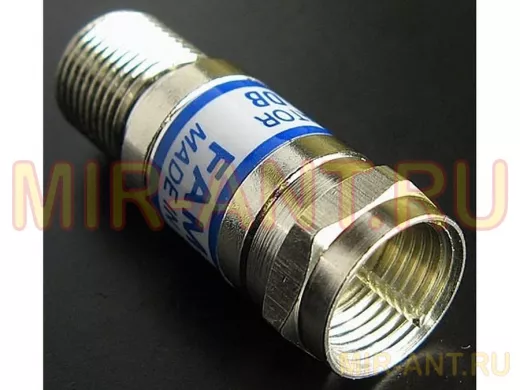 P02-06(F135-6) FAM-6   F-штекер / F-гнездо аттенюатор 6 дБ